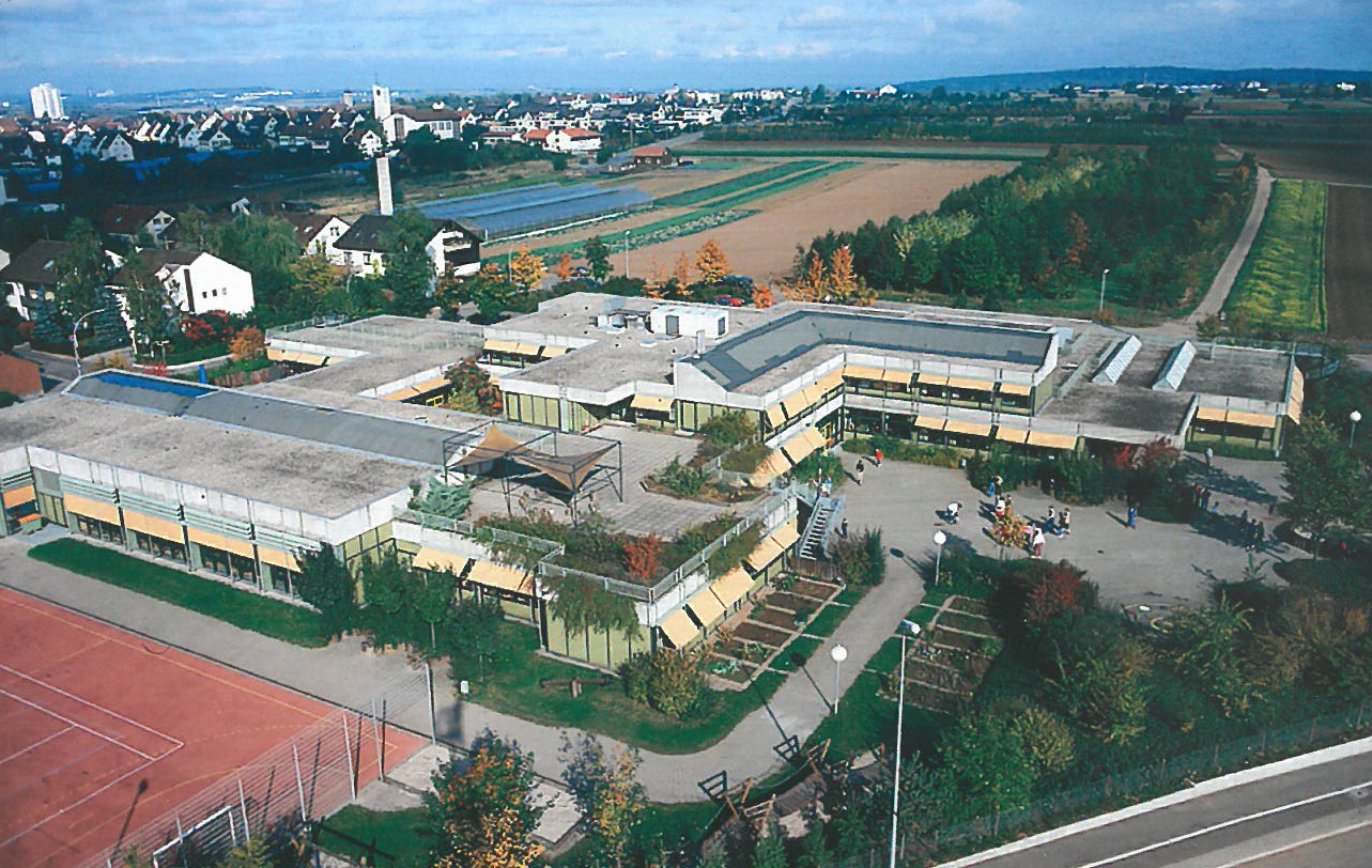 Fröbelschule Fellbach - Historie - Bild von oben