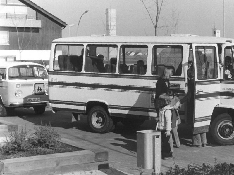 Fröbelschule Fellbach - Historie Bild  Jahr ca 1976
